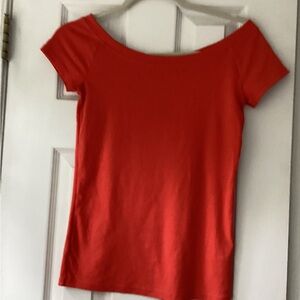 Orange Ralph Lauren T Shirt